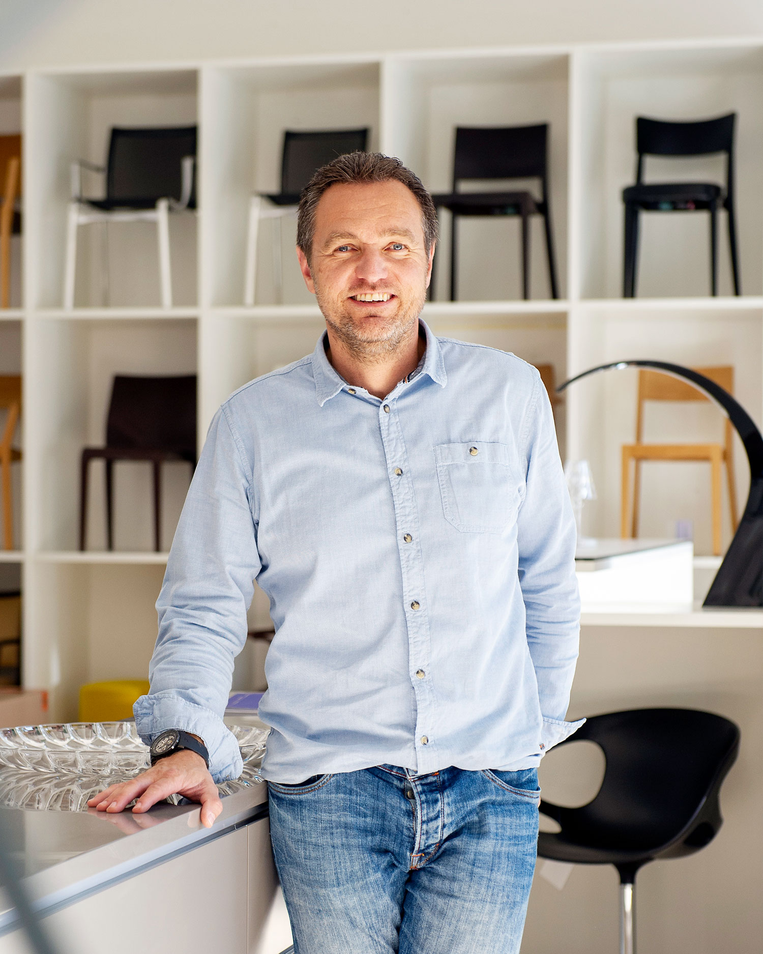 Kontakt, Team, Matthias, Besprechung, Showroom