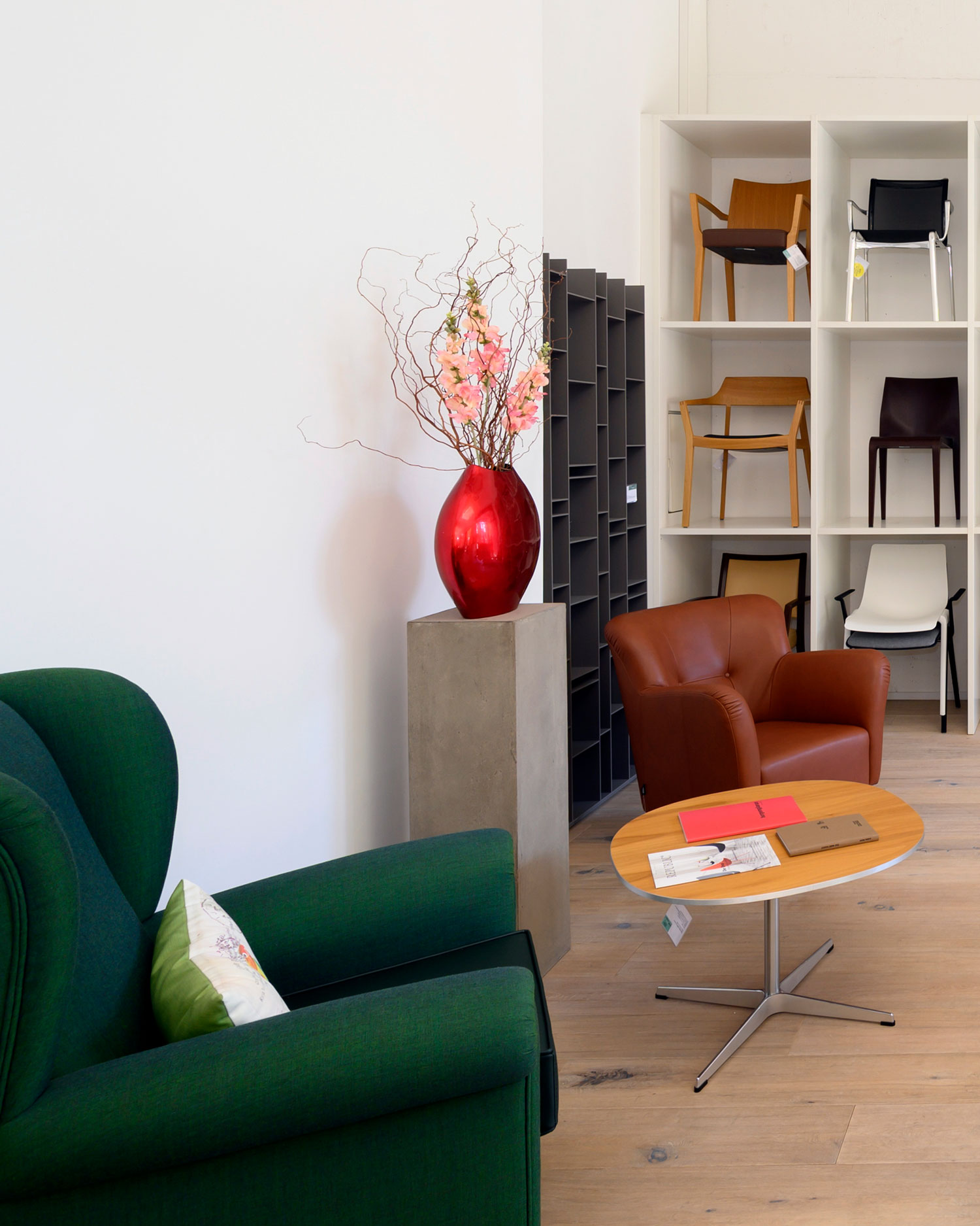 Showroom, Objekteinrichtung
